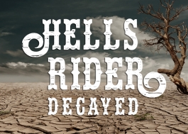 Hell's Rider Decay Font