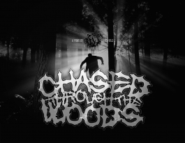 Chased through the woods font