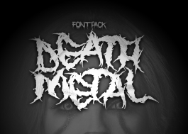 Death Metal Font Pack