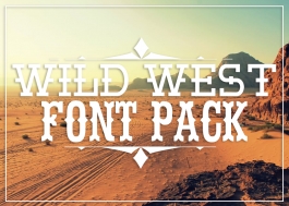 Wild West Font Pack